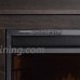 Golden Vantage 44" Freestanding Insert Brown Wooden Finish Electric Fireplace Stove Heater w/ Storage Space & Remote Control - B0761Z7JYR